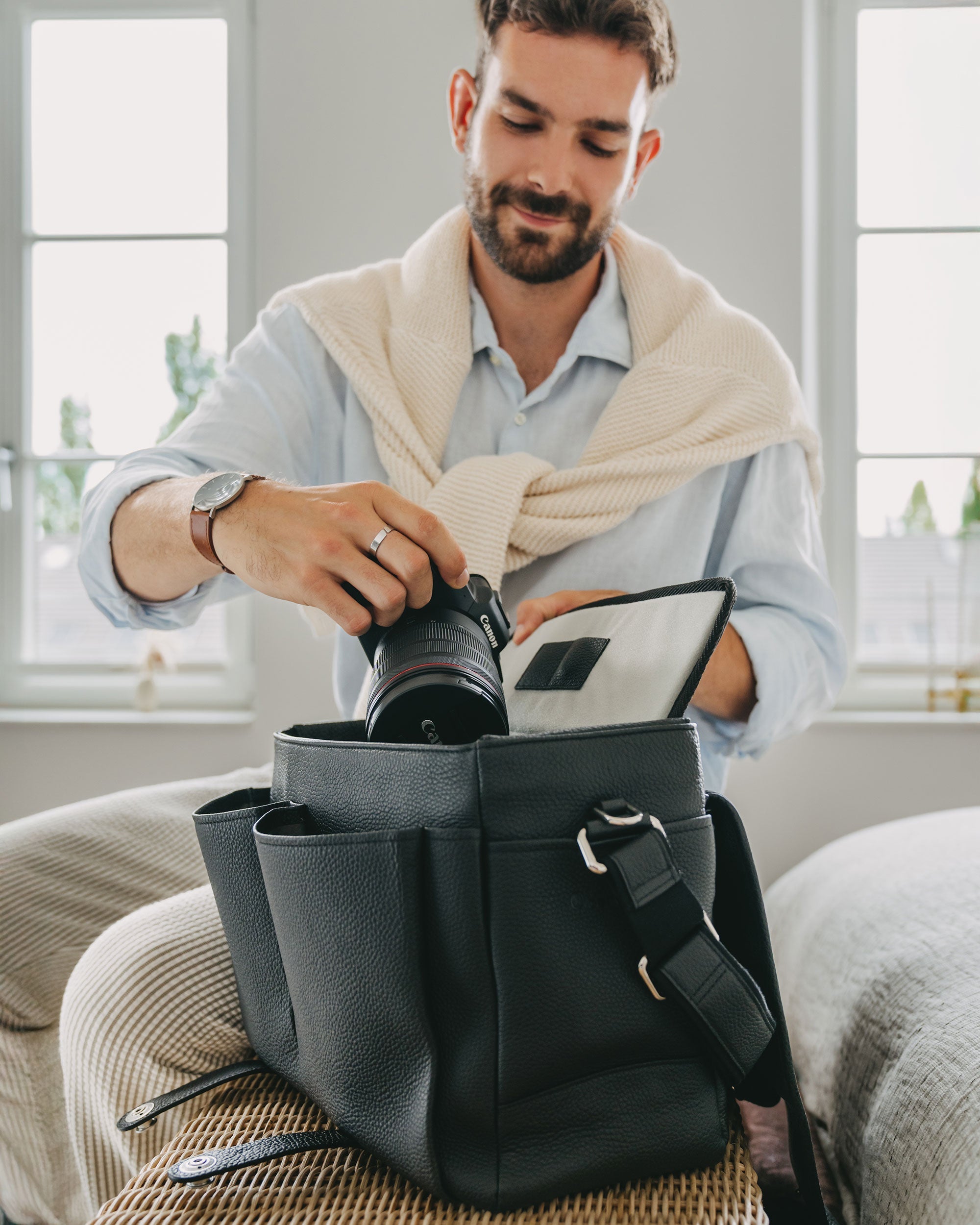 Kamerataschen aus Leder | Oberwerth Bags