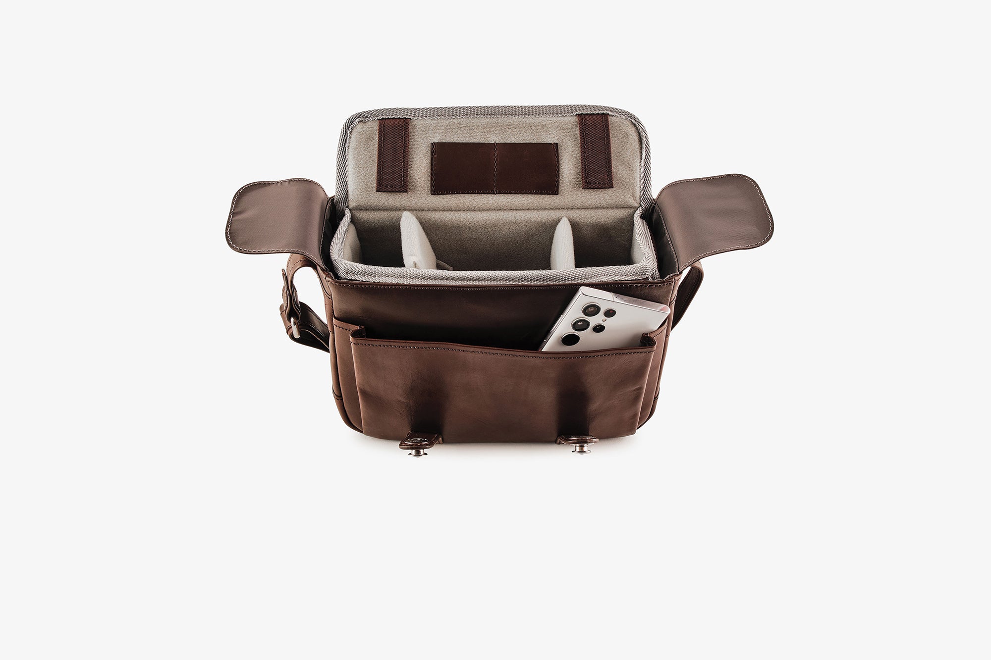 Oberwerth Kameratasche Kameratasche Freiburg dunkelbraun !Messeware!