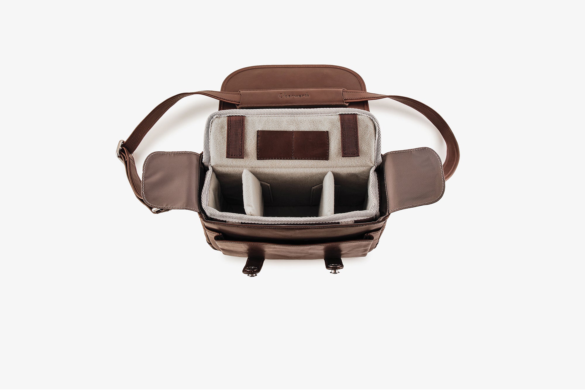 Oberwerth Kameratasche Kameratasche Freiburg dunkelbraun !Messeware!