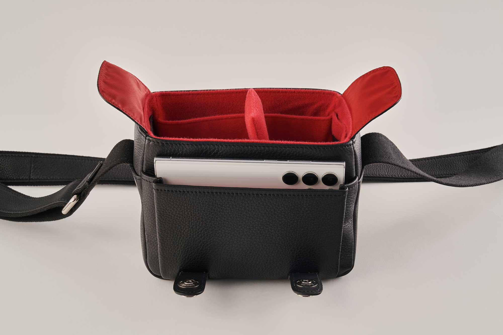 Oberwerth Kameratasche The Q Bag® Casual (Phil) - Leica Q3 Tasche schwarz !Messeware!