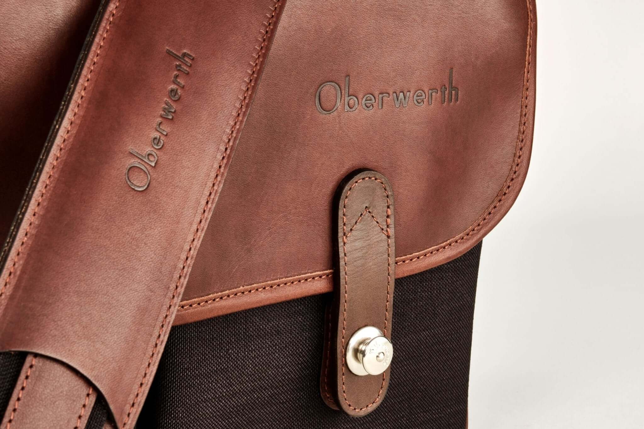 Oberwerth Kameratasche Kameratasche München schwarz/dunkelbraun !Messeware!