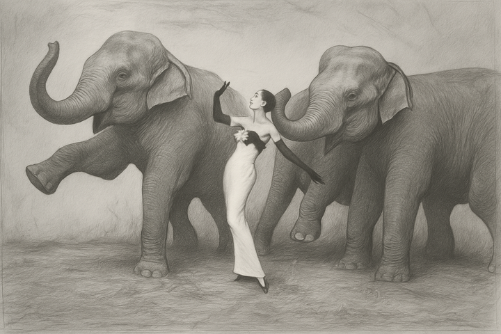 Licht und Schatten: Die Porträttechniken von Richard Avedon