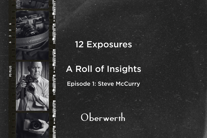 12 Exposures – A Roll of Insights: Episode 1: Steve Mc Curry