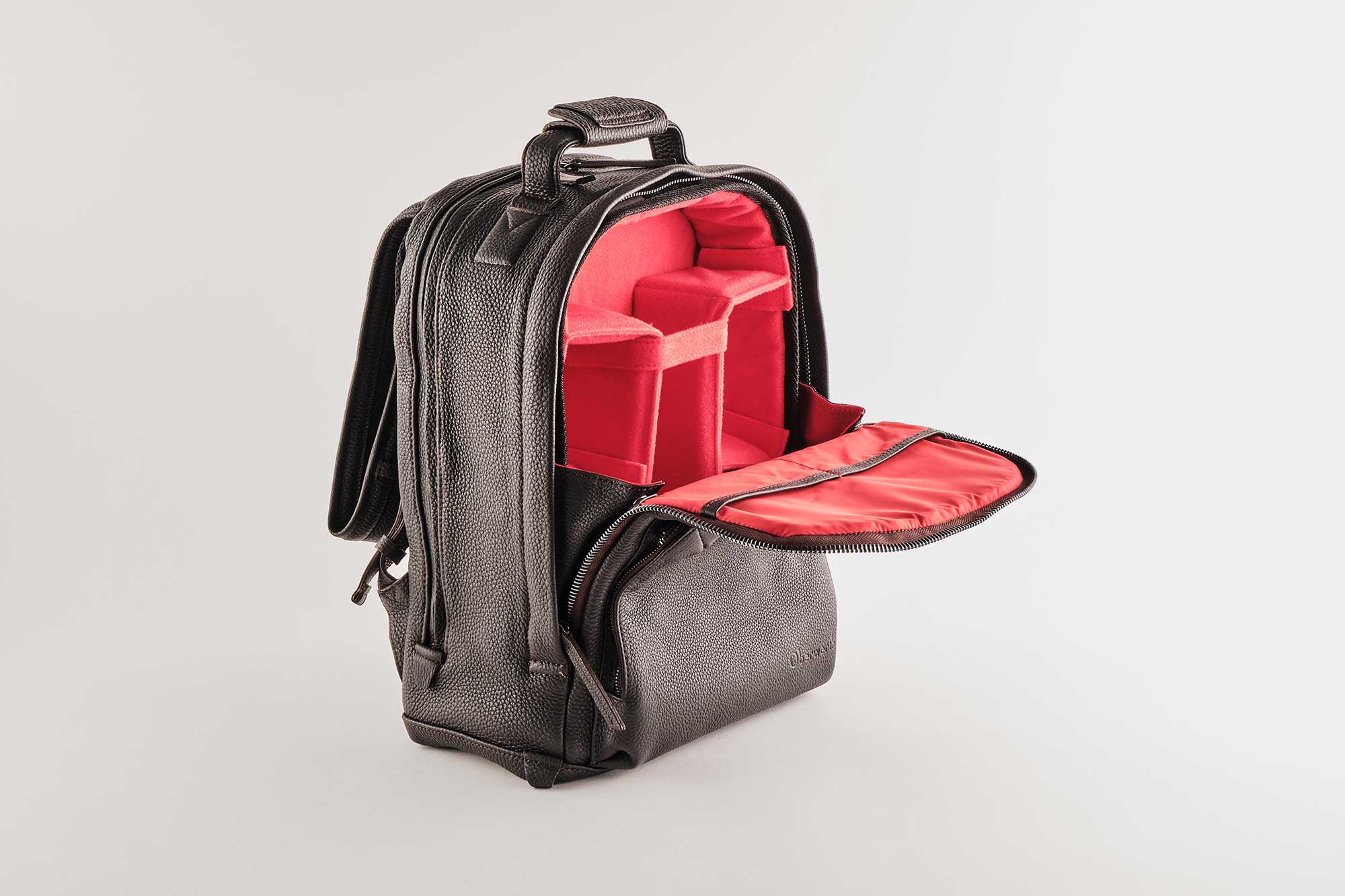 Photo backpack Matterhorn 14" dark brown !Trade Fair Good!