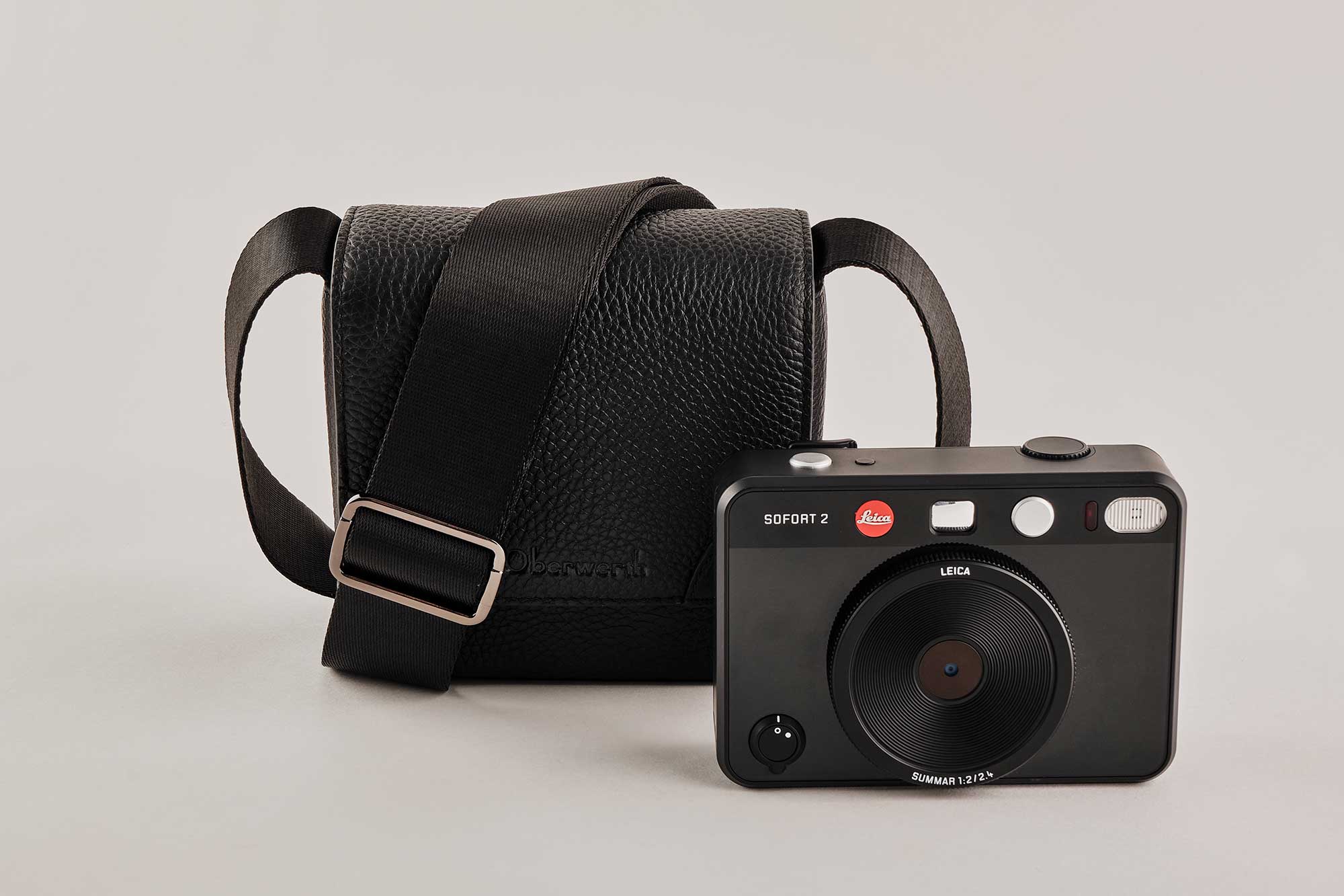 Camera bag Micro Bag Red Dot Edition - Leica Sofort 2 bag black !Trade Fair Goods!