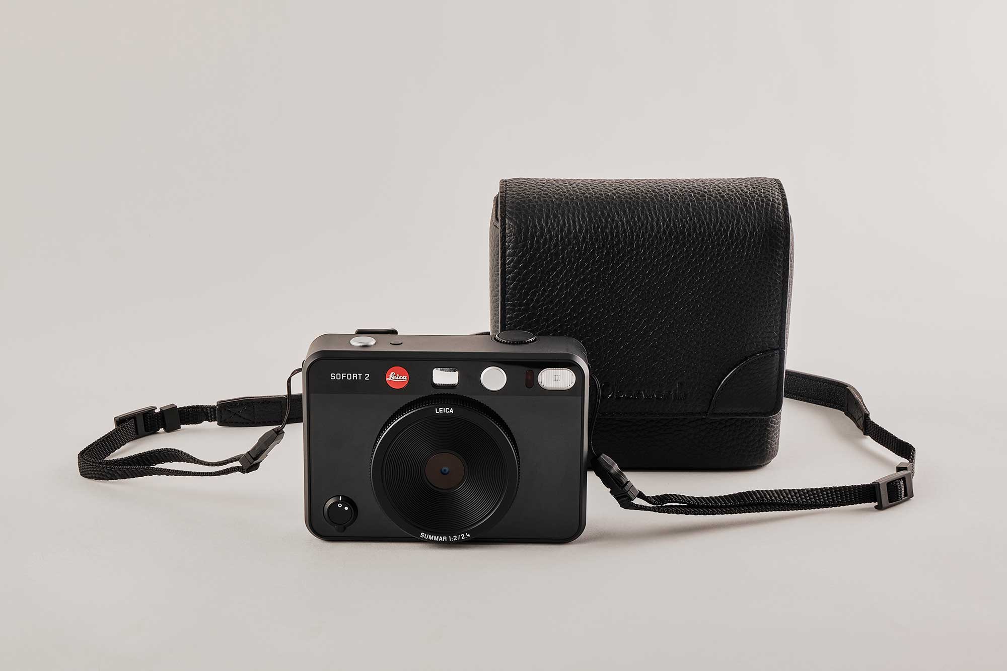 Camera bag Micro Bag Red Dot Edition - Leica Sofort 2 bag black !Trade Fair Goods!