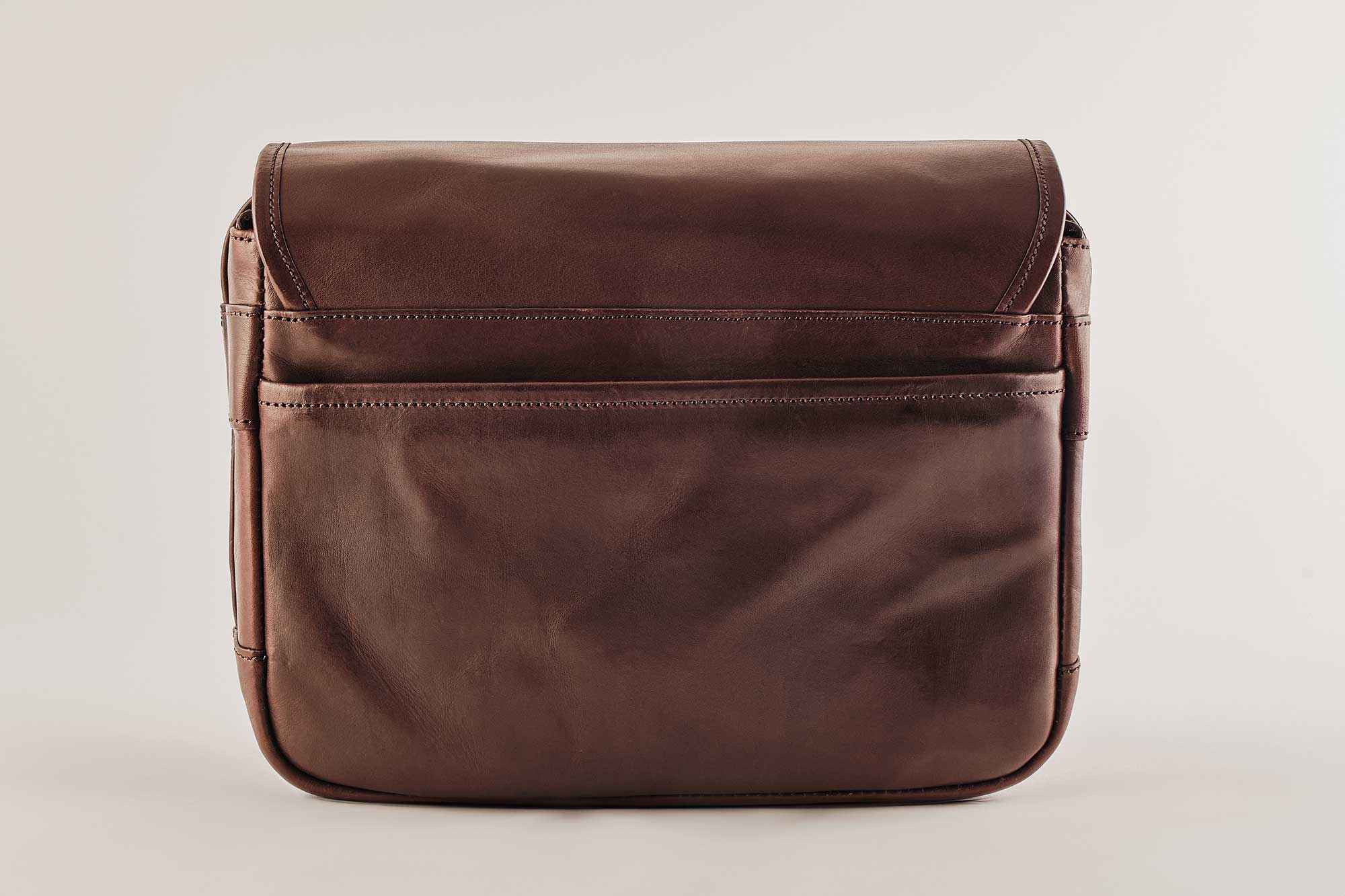 Camera bag Freiburg dark brown !Trade fair good!