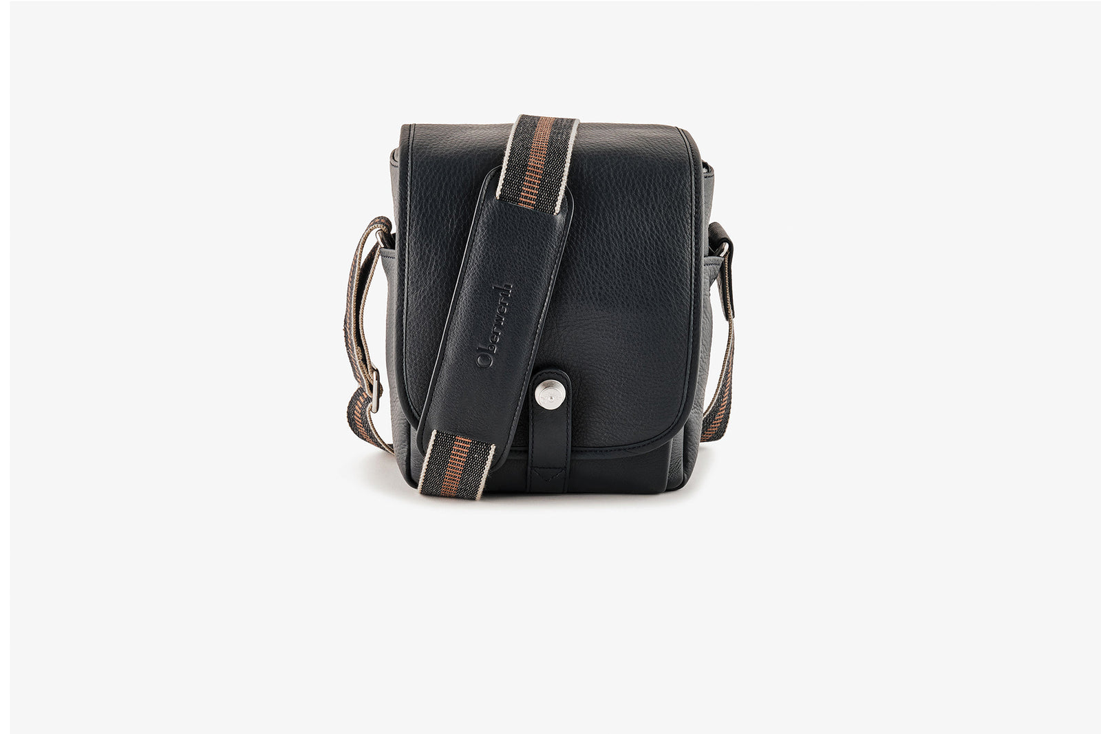 OBERWERTH THE Q BAG MIDNIGHT BLUE CUIR HYDROPHOBE OBERWERTH THE Q BAG MIDNIGHT BLUE CUIR HYDROPHOBE