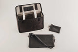 Damen- und Fotohandtasche KATE silberne Beschläge
