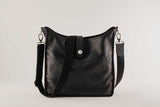 Damen- und Fotohandtasche KATE silberne Beschläge
