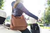 Damen- und Fotohandtasche KATE silberne Beschläge !Messeware!