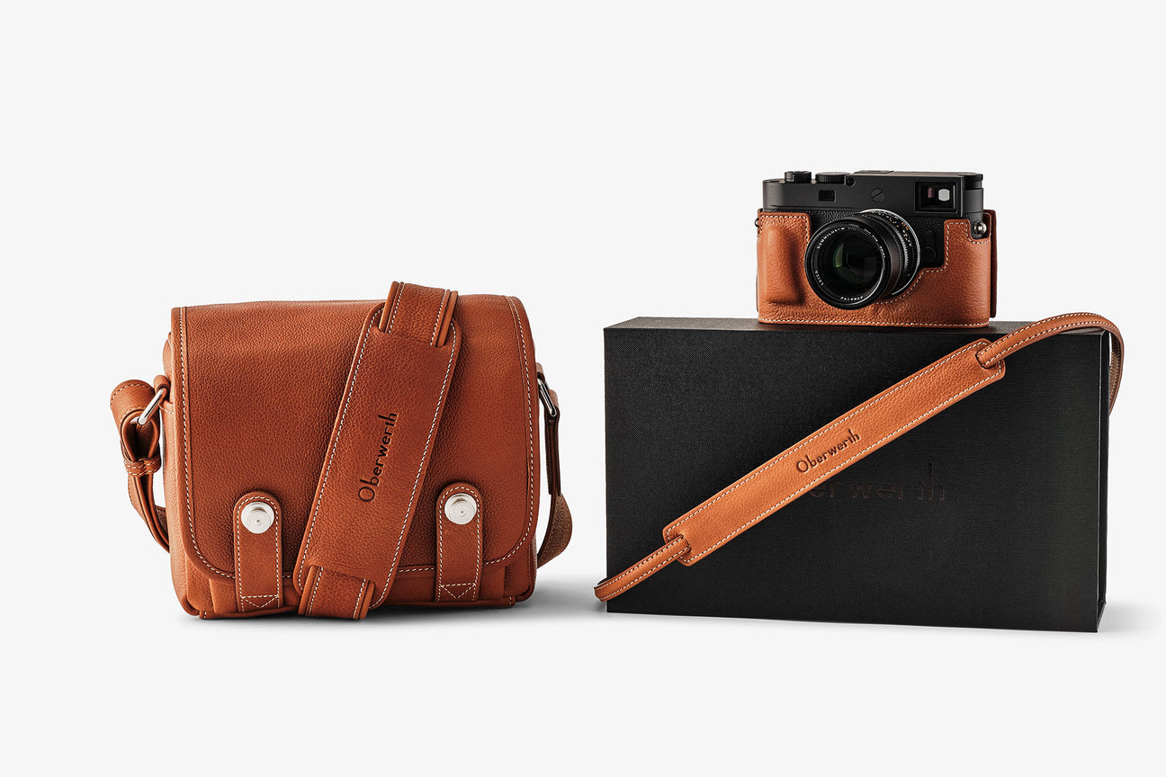 Oberwerth Kameratasche Kameratasche Louis (M11) Luxury Bundle (inkl. Mosel & M11 TagCase)