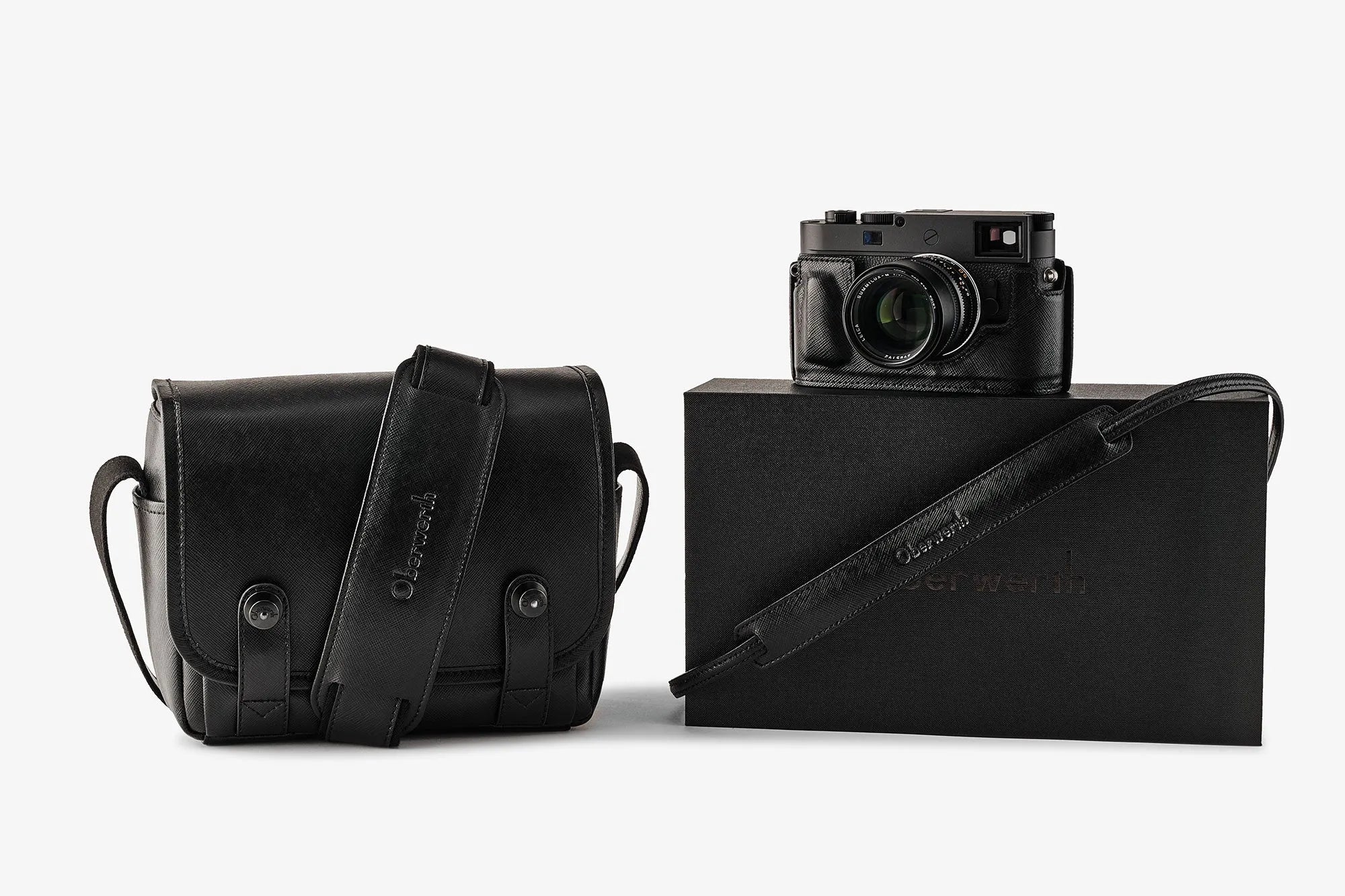 Oberwerth Kameratasche Kameratasche Louis (M11) Saffiano Bundle (inkl. Mosel & M11 TagCase)