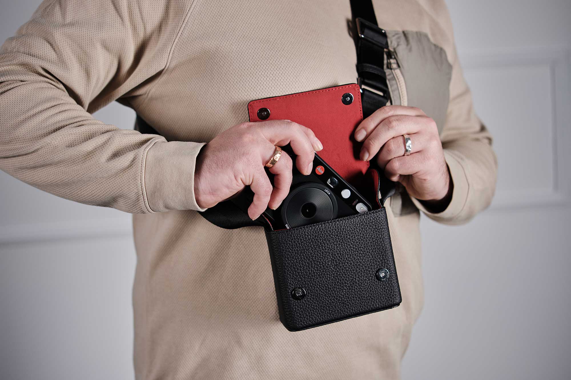 Kameratasche Micro Bag Red Dot Edition - Leica Sofort 2 Tasche