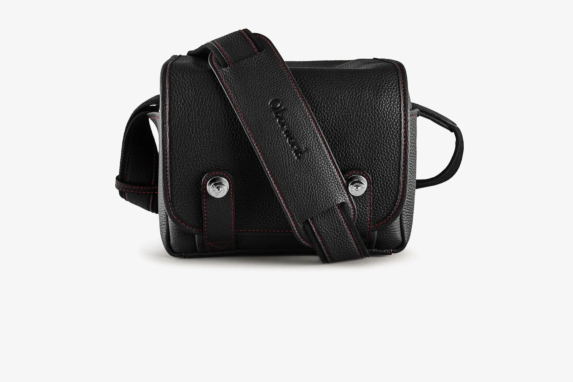 ※WM2200　Oberwerth Williambag Oberwerth William Camera Bag (Black, Leather) WI-LS 1901 B&H