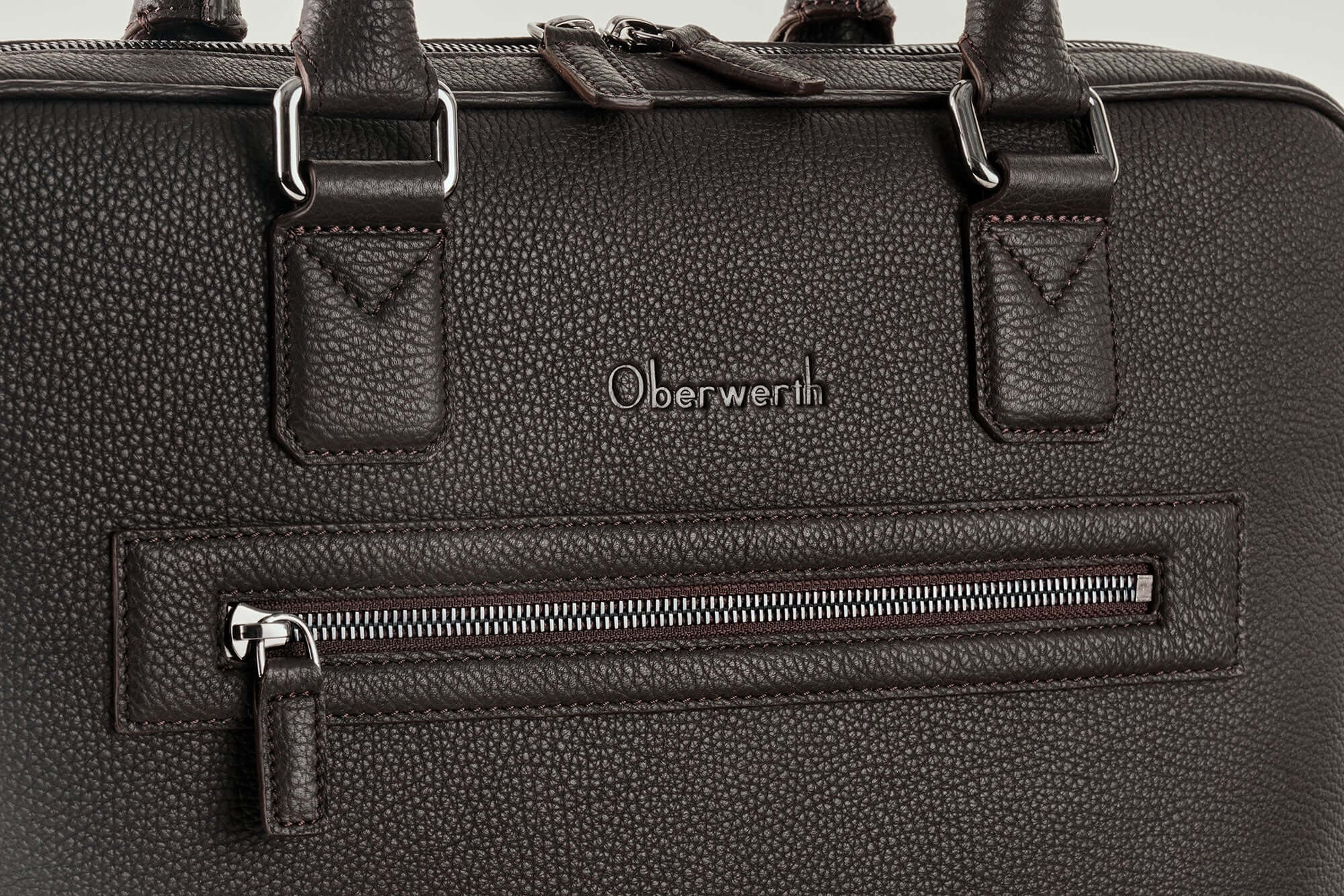 Laptoptasche Warren S Casual dunkelbraun Bundle