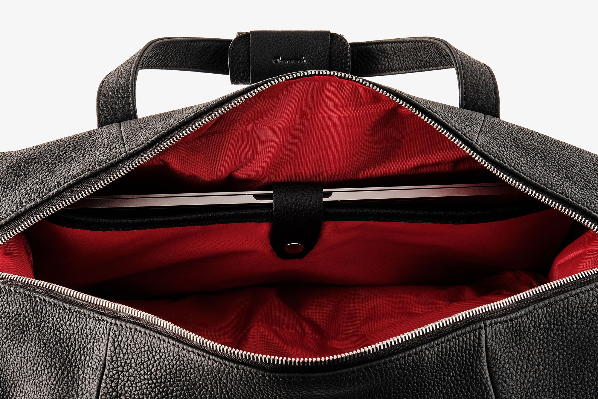 Oberwerth Foto Weekender Weekender NELSON S schwarz/rotes Innenfutter !Messeware!