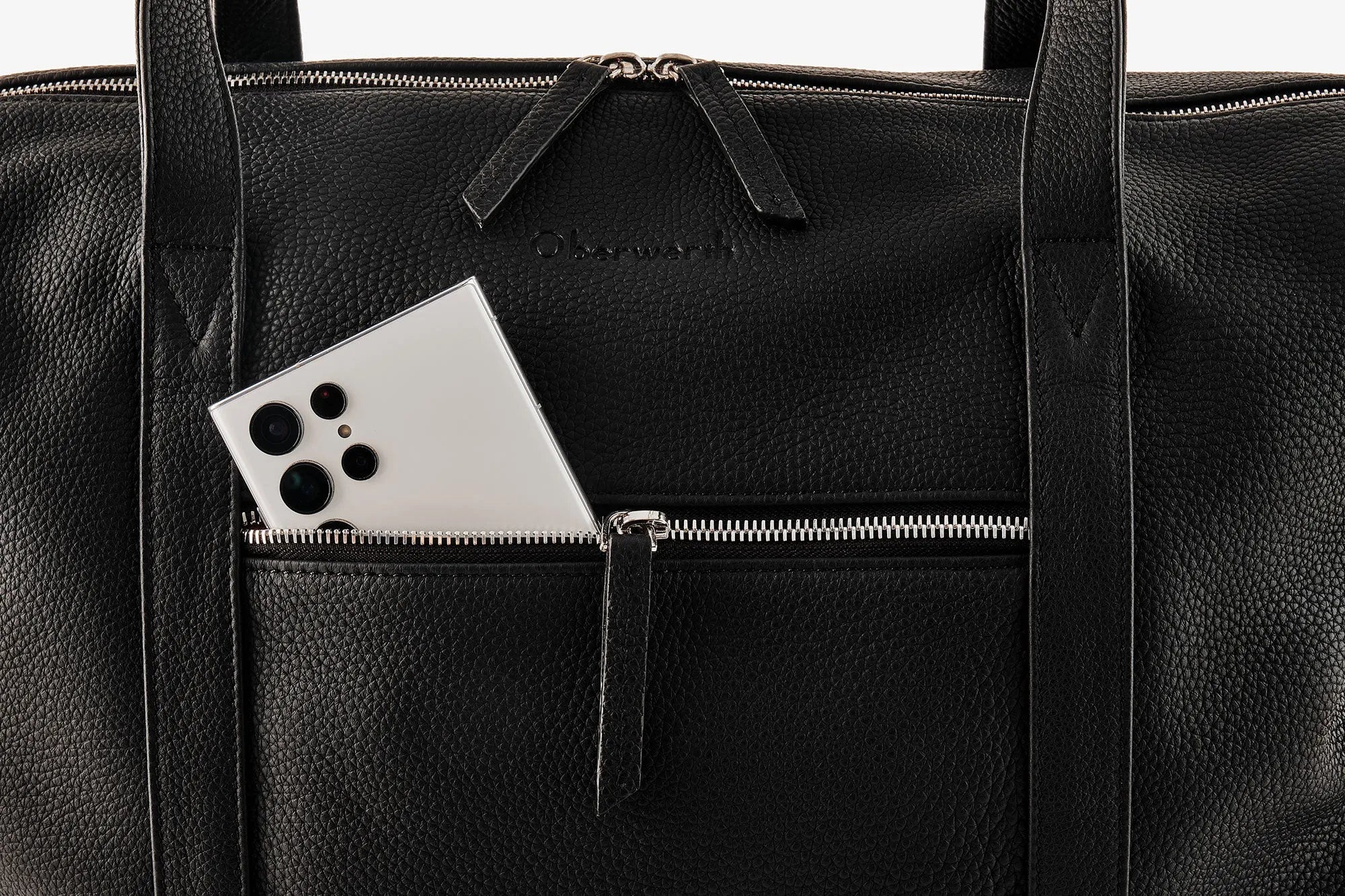 Oberwerth Foto Weekender Weekender NELSON S schwarz/rotes Innenfutter !Messeware!