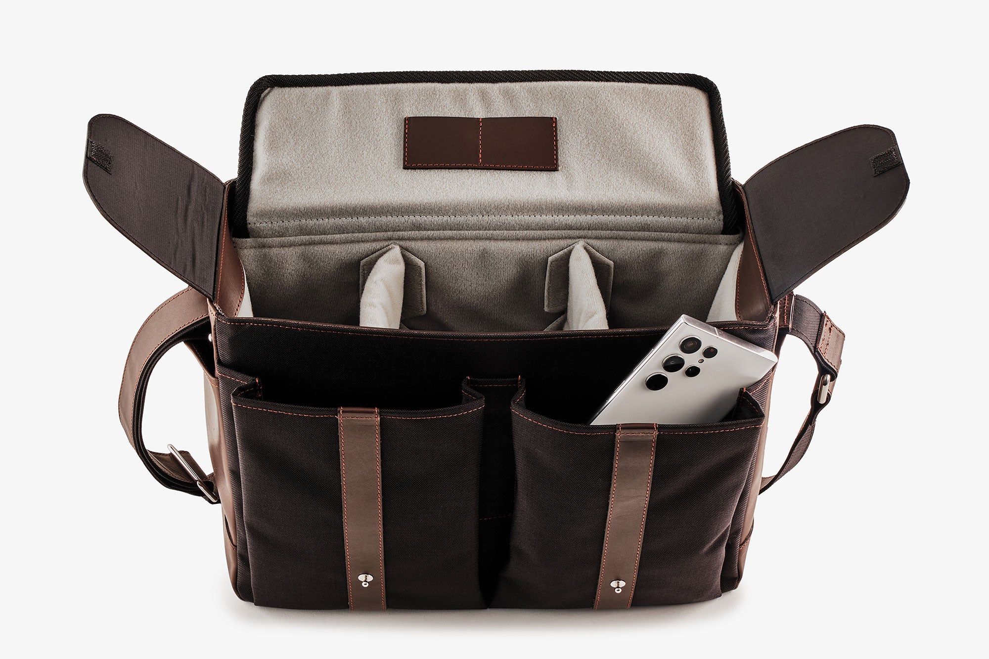 Camera Bag black/dark brown !Trade Fair Good!