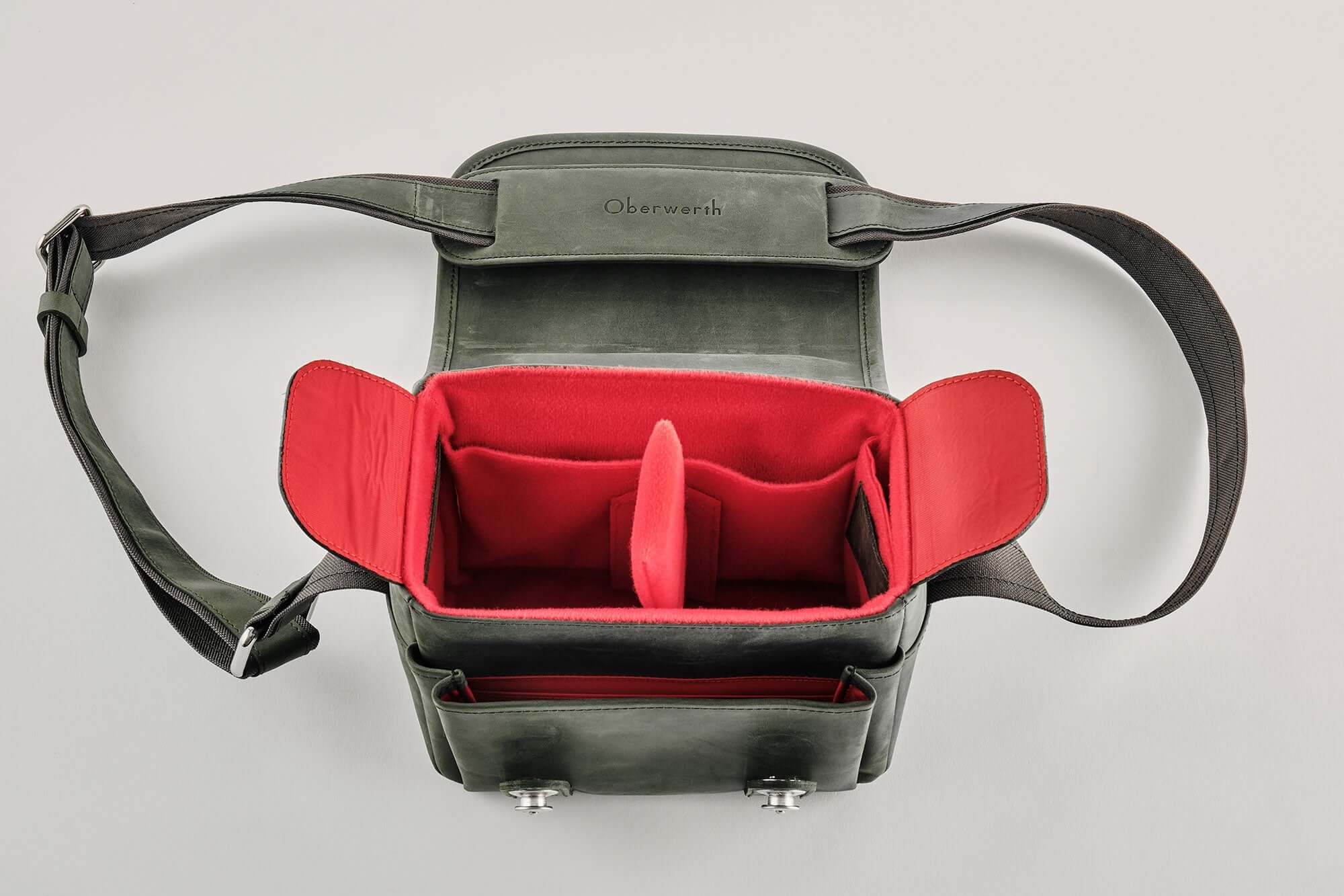 Oberwerth Kameratasche The Q Bag® - Leica Q3 Tasche pine tree green !Messeware!