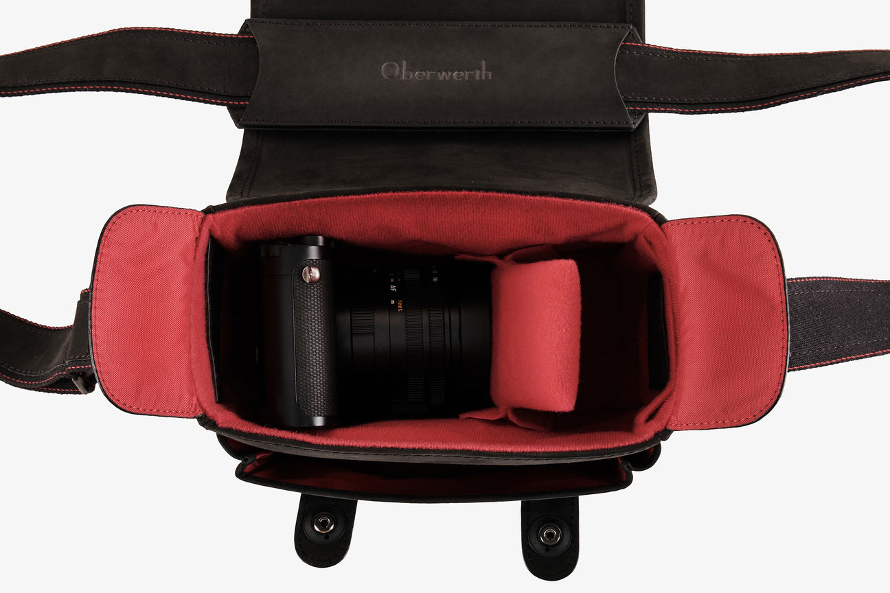 Oberwerth Kameratasche The Q Bag® - Leica Q3 Tasche schwarz !Messeware!