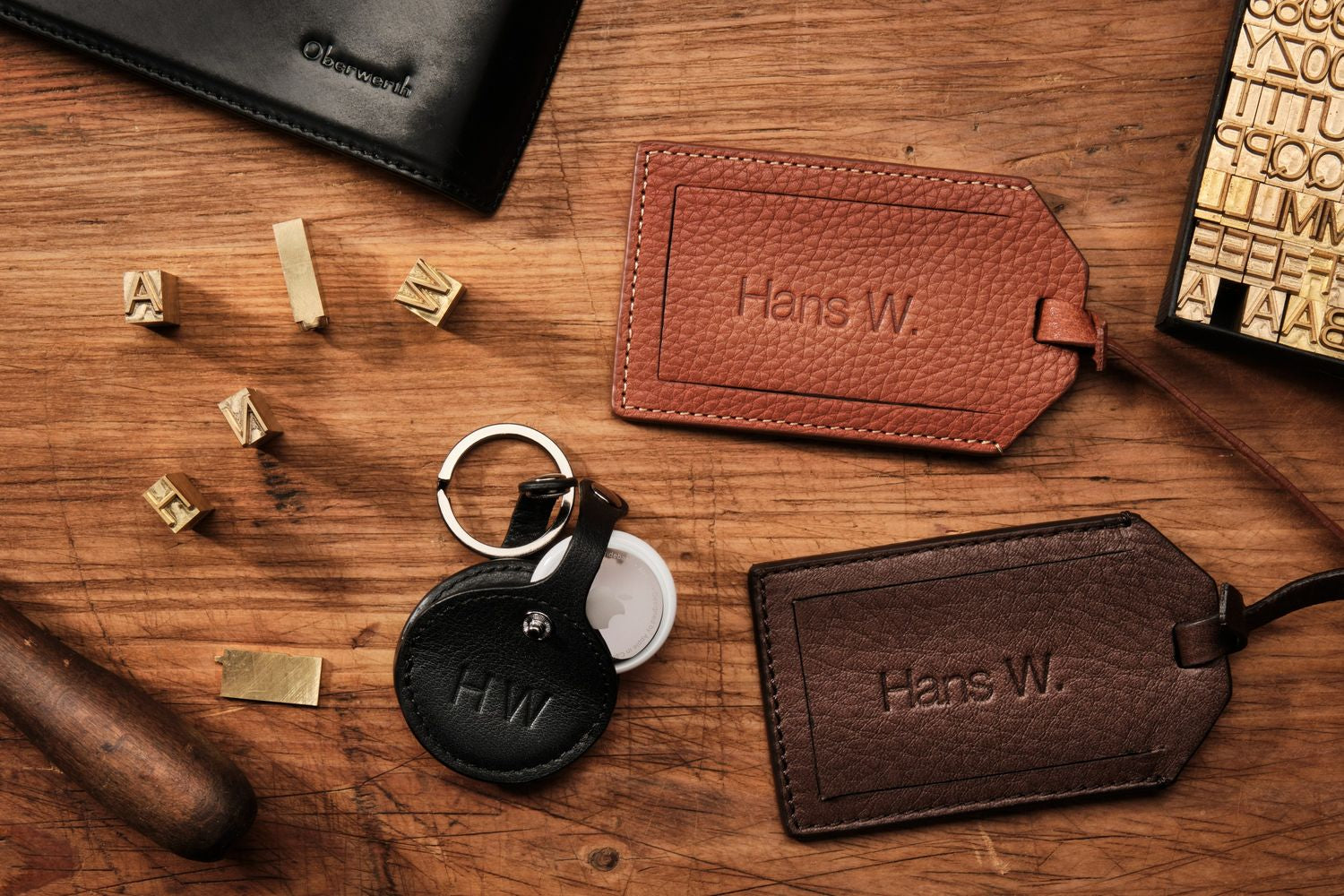 Leather Luggage Tag