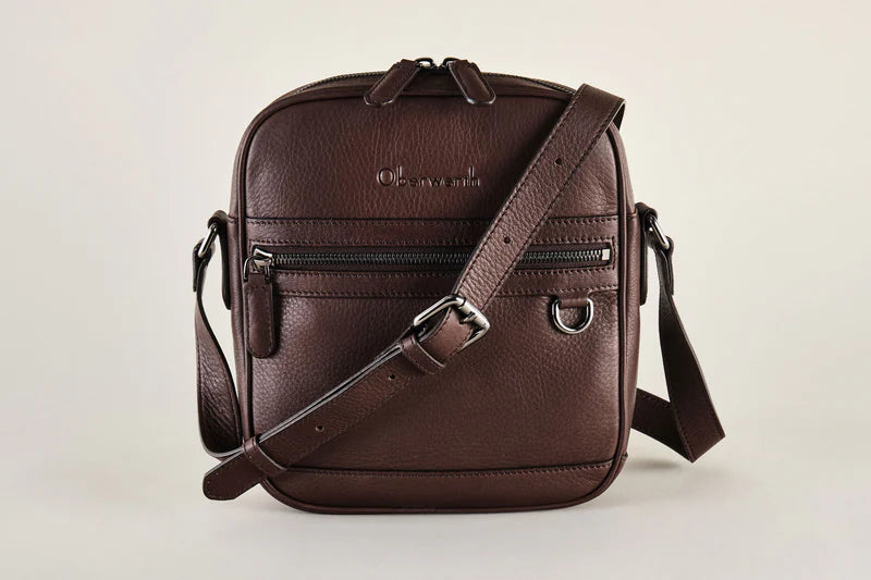 Stow Away Bag Soft dark brown !Trade Fair Good!