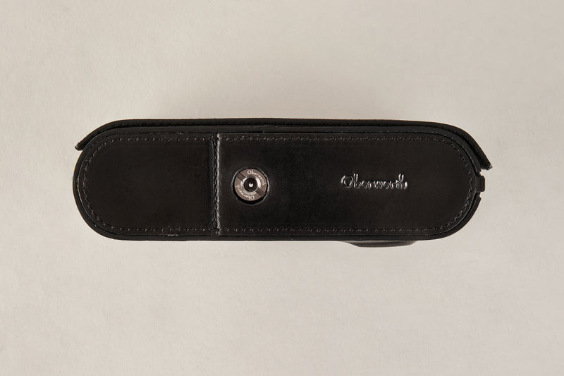 Leica M11 Half Case (offene Version) Straußenleder
