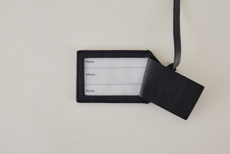Leather Luggage Tag Soft