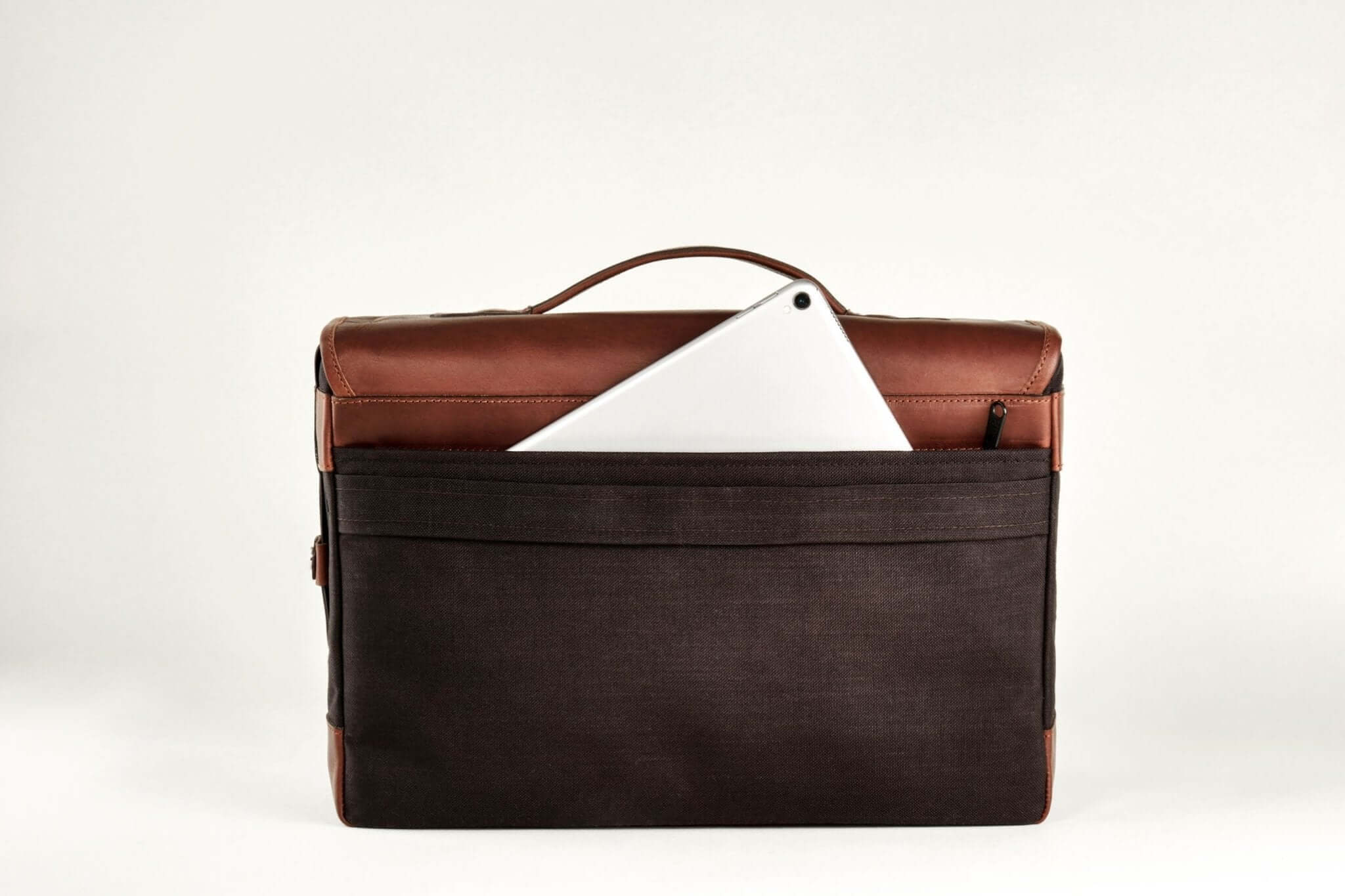 Oberwerth Kameratasche Kameratasche München schwarz/dunkelbraun !Messeware!